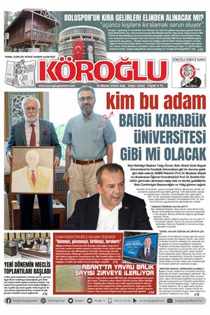 Köroğlu Gazetesi (16.04.2024)
