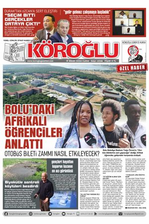 Köroğlu Gazetesi (19.04.2024)