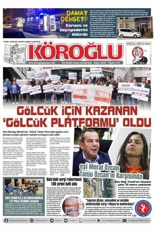 Köroğlu Gazetesi (20.04.2024)