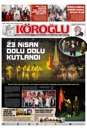 Köroğlu Gazetesi (24.04.2024)