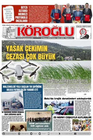 Köroğlu Gazetesi (26.04.2024)