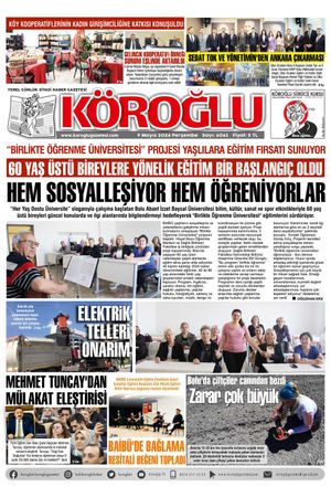 Köroğlu Gazetesi (09.05.2024)