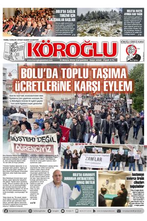 Köroğlu Gazetesi (15.05.2024)