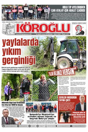 Köroğlu Gazetesi (16.05.2024)